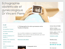 Tablet Screenshot of echographieobstetricale.fr